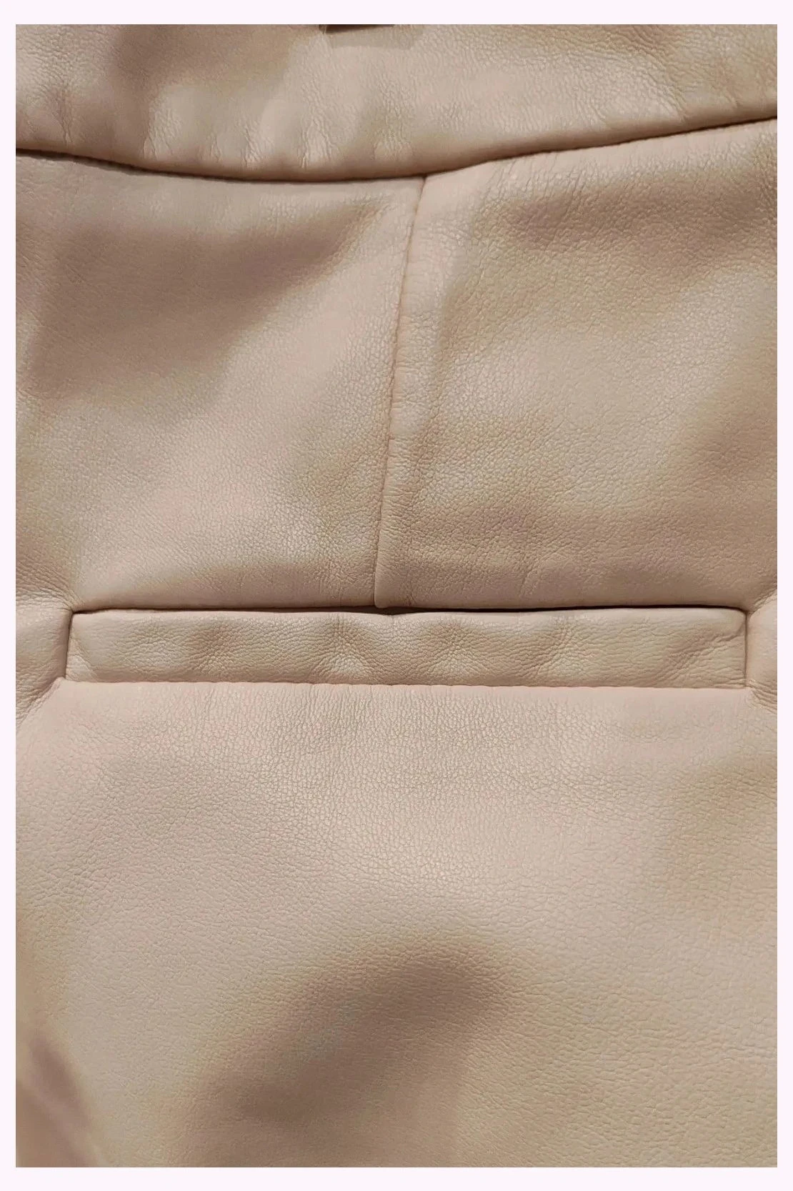 Pantalón Primark effet cuir beige 34 / Pantalon Primark effet cuir beige 34 – photo 3